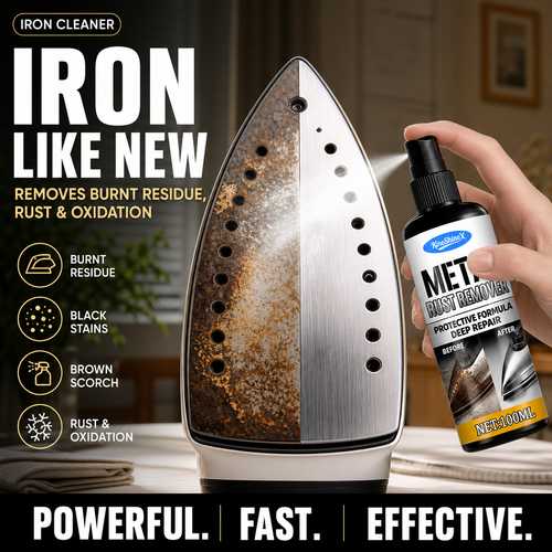 Iron Rust Removal & Polishing Spray With Free Sponge