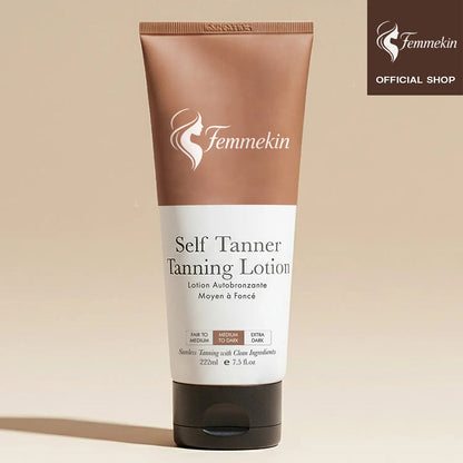 Natural Self Tanner Lotion Hydrating Streak Free Glow