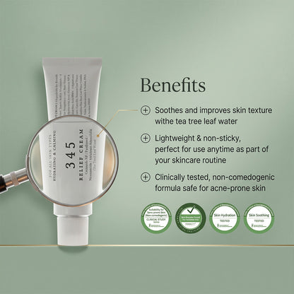 345 Relief Soothing Face Moisturizer