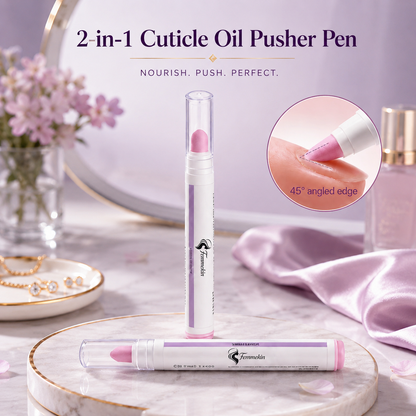 Cuticle Remover Pen Set with Nourishing Cuticle Oil