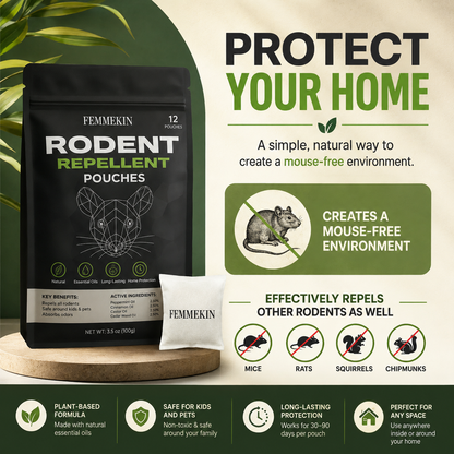 FEMMEKIN Rodent Repellent Pouches