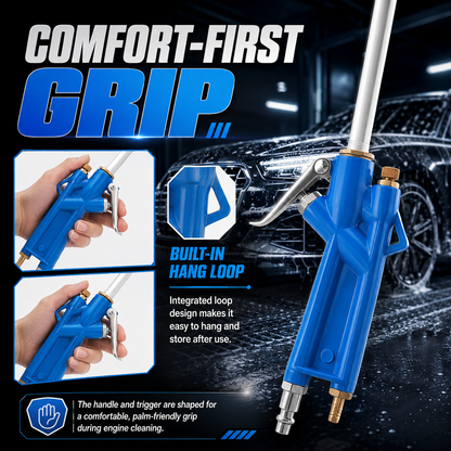 Pneumatic Engine Cleaning Gun - Heavy Duty