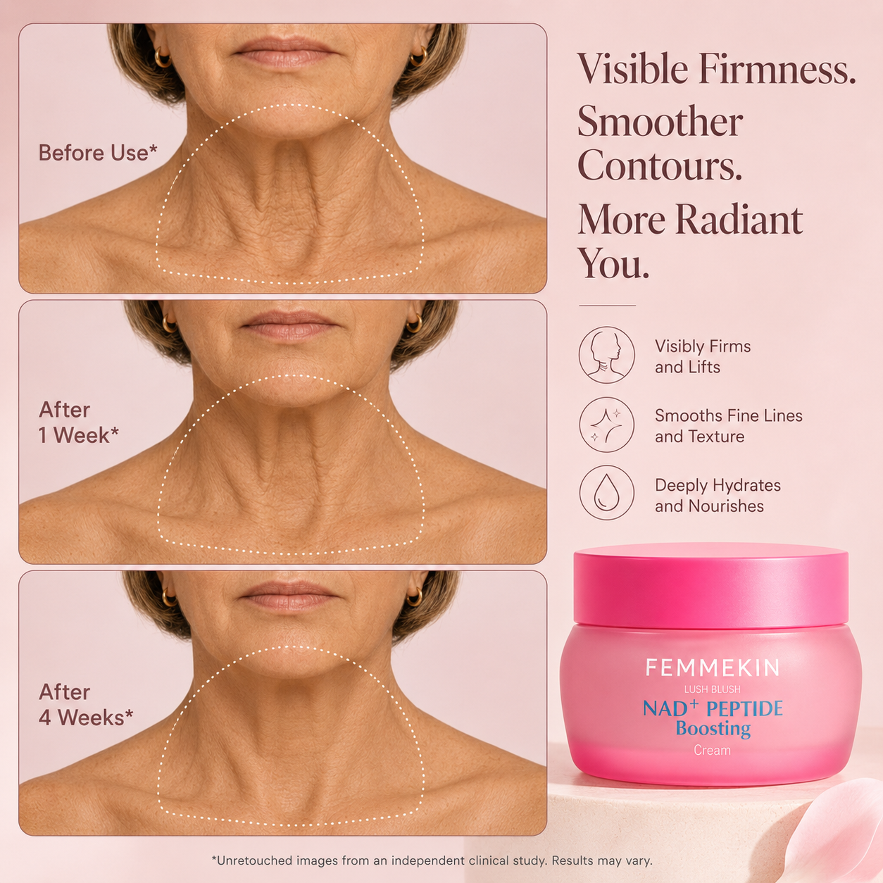 Femmekin NAD+ Anti-Aging Cream for Youthful Skin