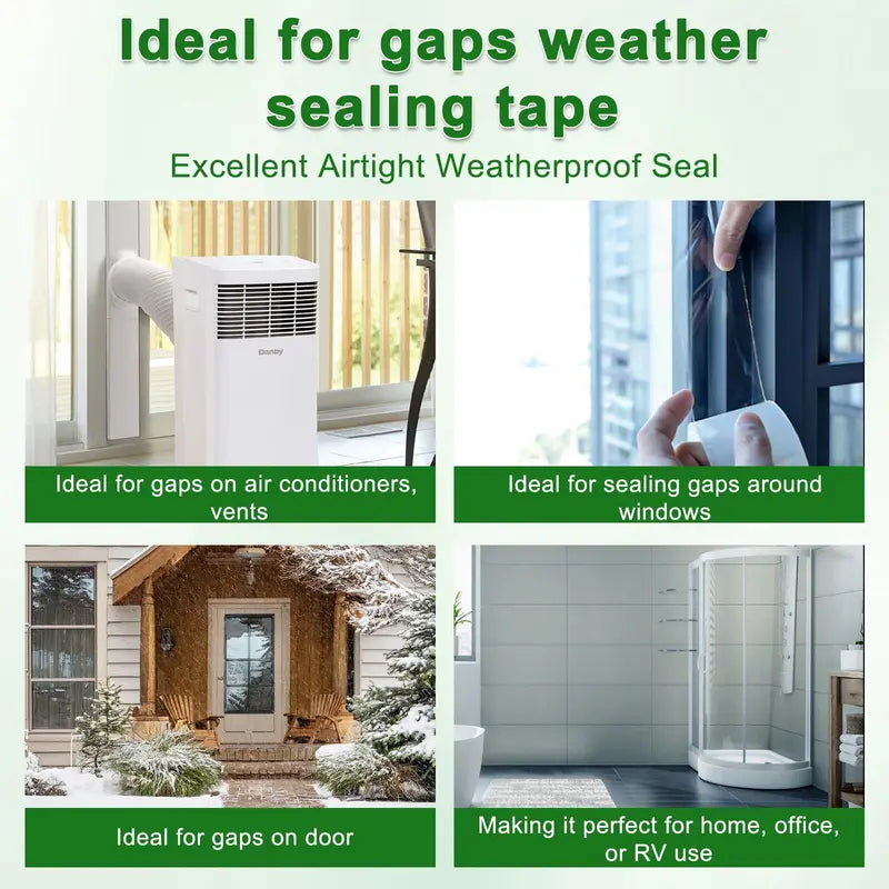 Clear Weather Sealing Tape for Windows & Doors