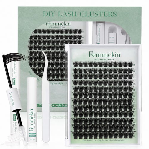 Femmekin Lash Clusters Kit - Soft Fluffy Lashes