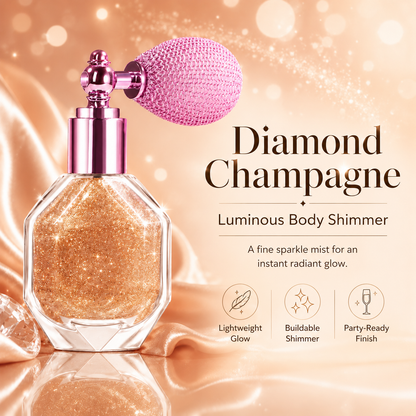 Magic Shimmer Highlighter Spray for Face, Body and Hair