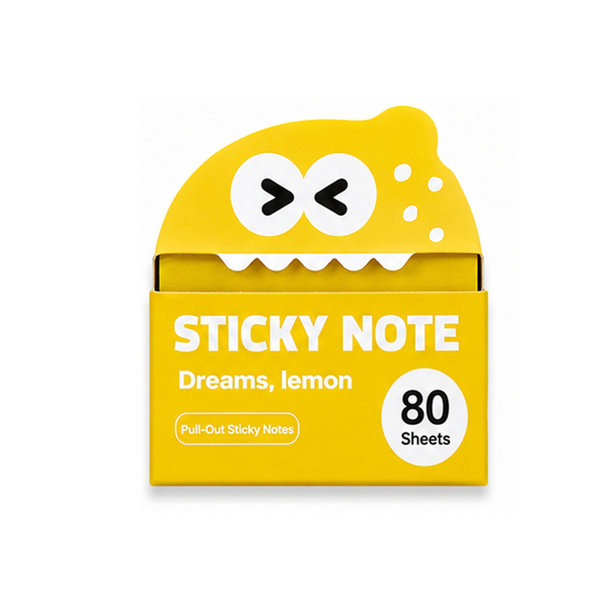 Reusable Transparent Pull-Out Sticky Notes with Strong Adhesion – 80 Sheets