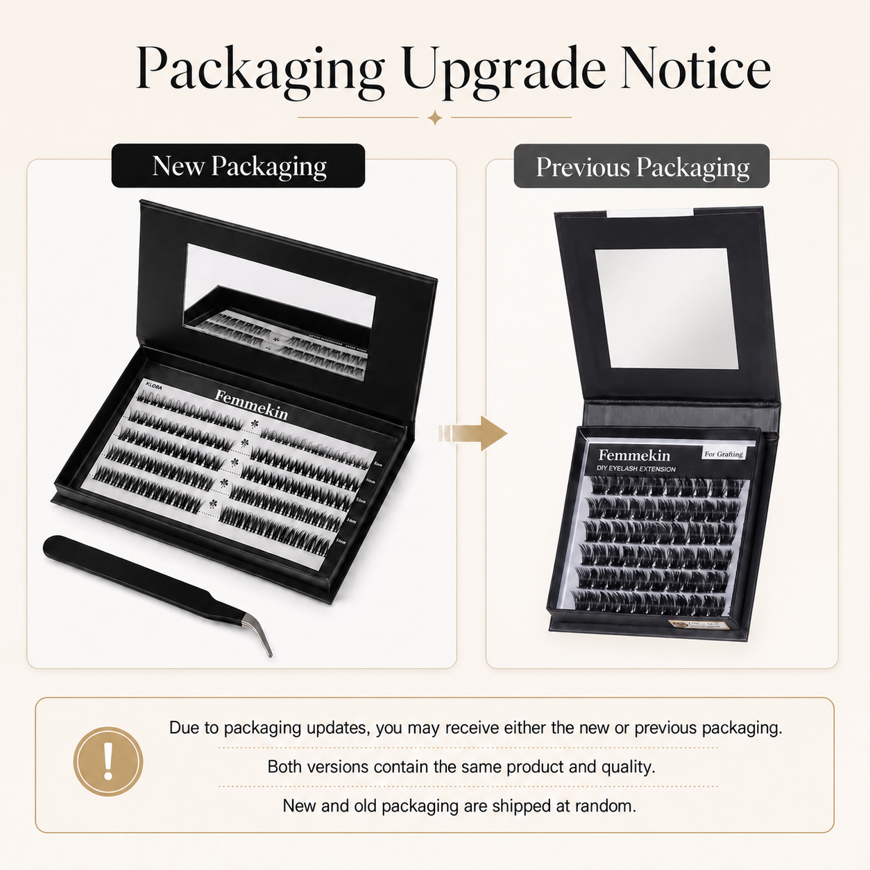 Femmekin No Glue Lash Kit - Self-Adhesive Eyelashes for Effortless Beauty