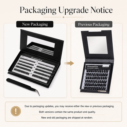 Femmekin No Glue Lash Kit - Self-Adhesive Eyelashes for Effortless Beauty