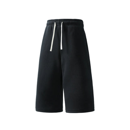Slimming Baggy Sweat Capri Shorts for Sports & Fitness