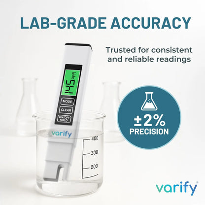 Handheld 4-in-1 Water Testing Meter for Home Use