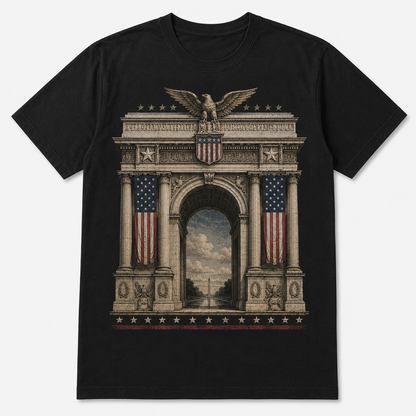American Victory Arch Graphic T-Shirt