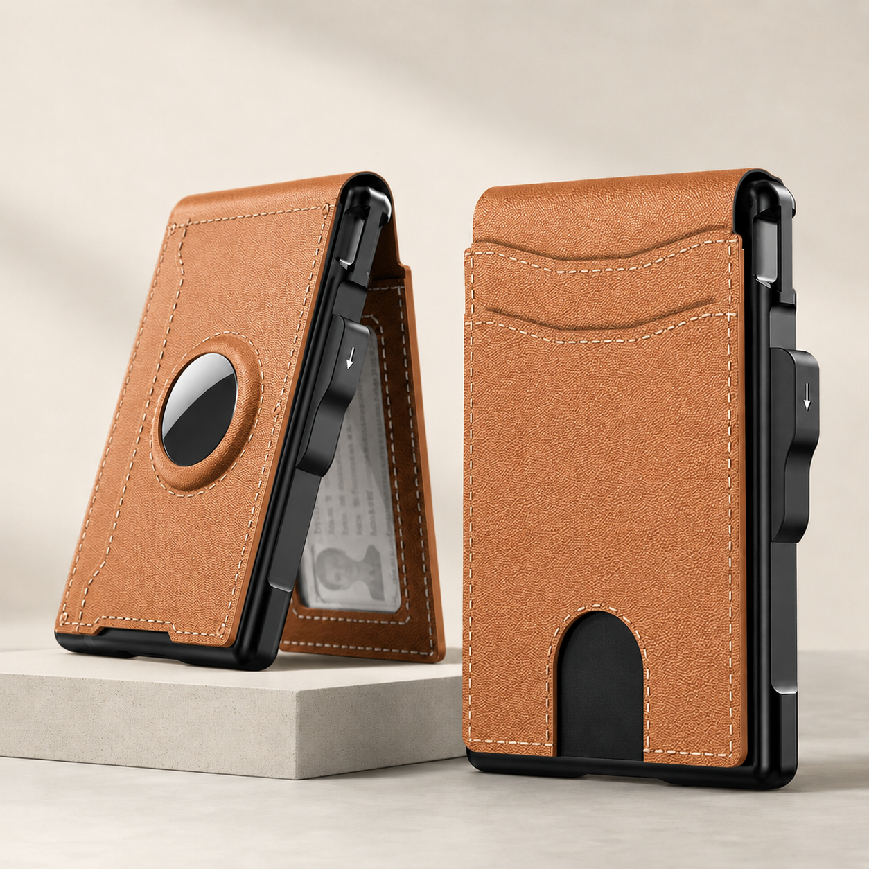 Minimalist RFID Pop-Up Slim Wallet