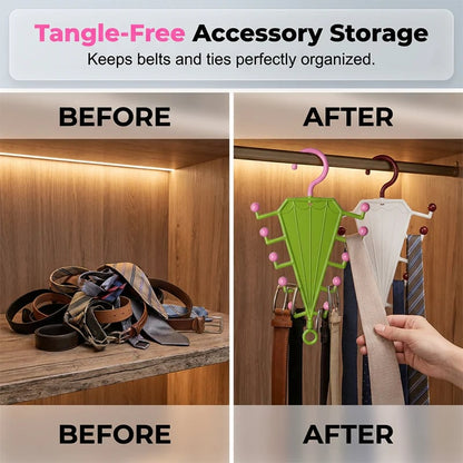 🎁2026 New Arrivals 49% OFF💥Multi-Functional V-Shaped Double Sided Hanger Storage Rack