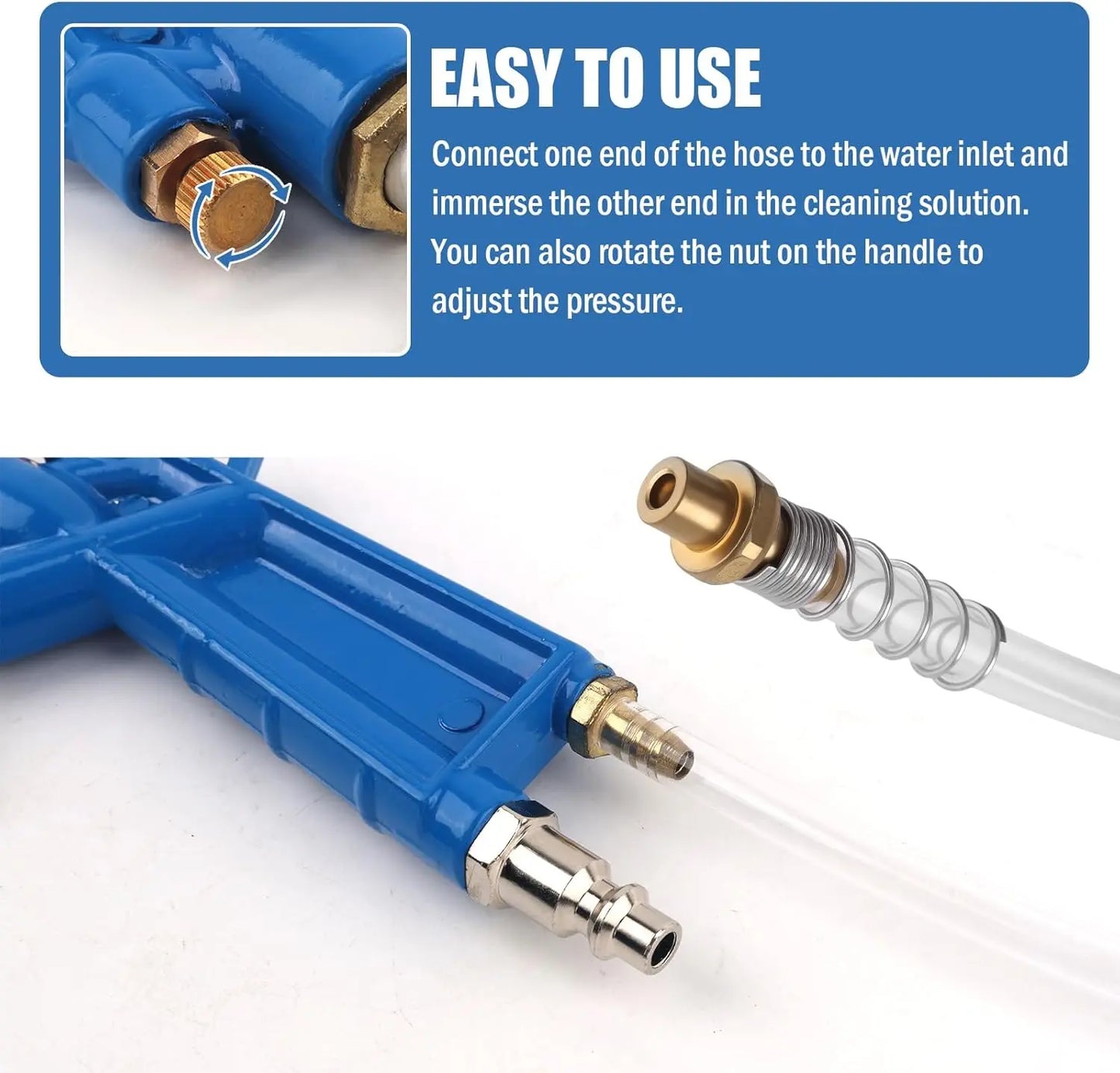 AXIZITECH Pneumatic Engine Cleaning Gun - Heavy Duty