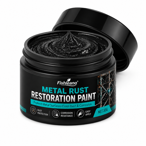 🛡️✨Metal Rust Protection Black Repair Paste – Restores rusty gates, railings & tools. Forms protective coating – no need to replace!