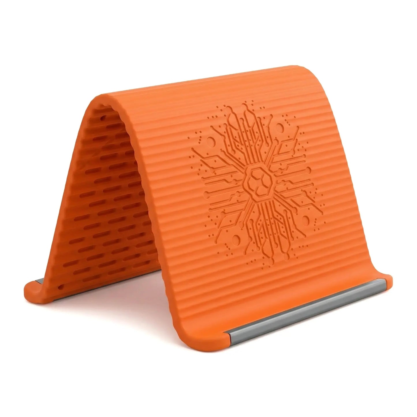 【DealsForYouDays】Flexible Silicone Aluminum Phone holder stand, Bendable Rollable Foldable Design, Universal Adjustable Anti-Slip Desktop Mount for Phone Tablet Laptop, Portable Ergonomic Holder for Home Office Travel-YY
