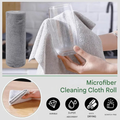 ⏰Tear-off cloth, washable and scratch-free cloths