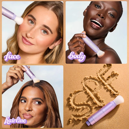 tarte summer skin essentials - CC color-correcting tinted serum + creaseless SPF 30 mineral setting powder