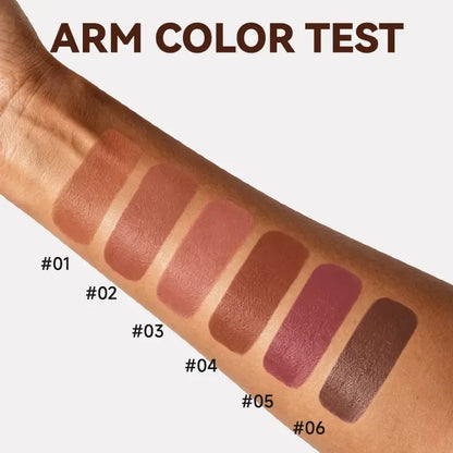 Matte Brown Lipstick| Waterproof Non-Stick Cup