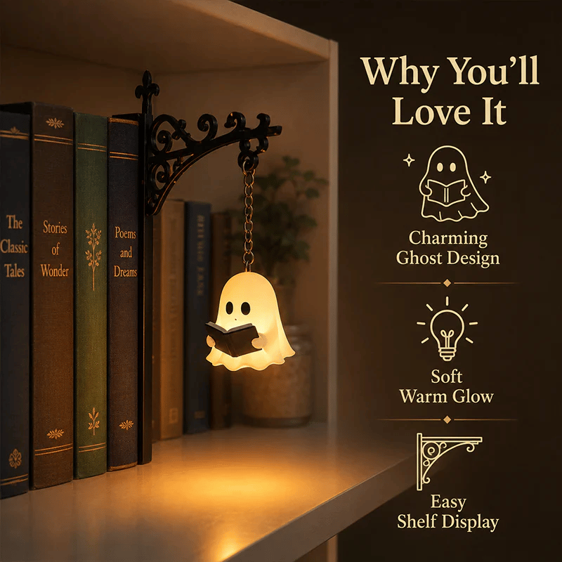 👻Ghost Bookshelf Lantern