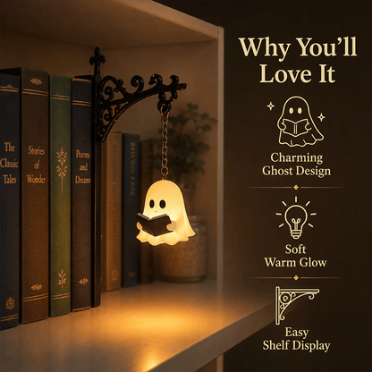 👻Ghost Bookshelf Lantern