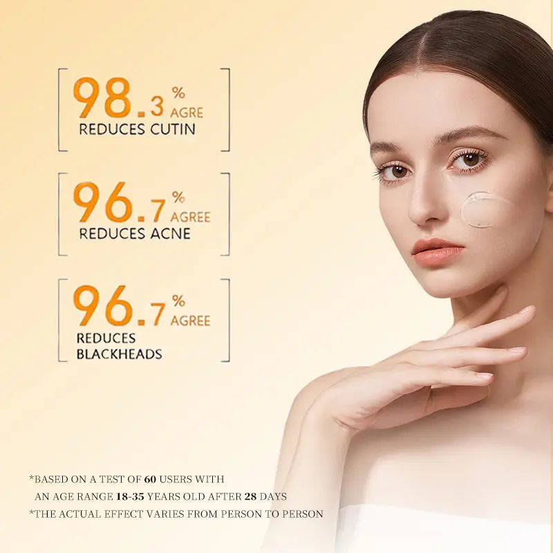 Orange Exfoliating Gel Moisturizer Face Body Scrub
