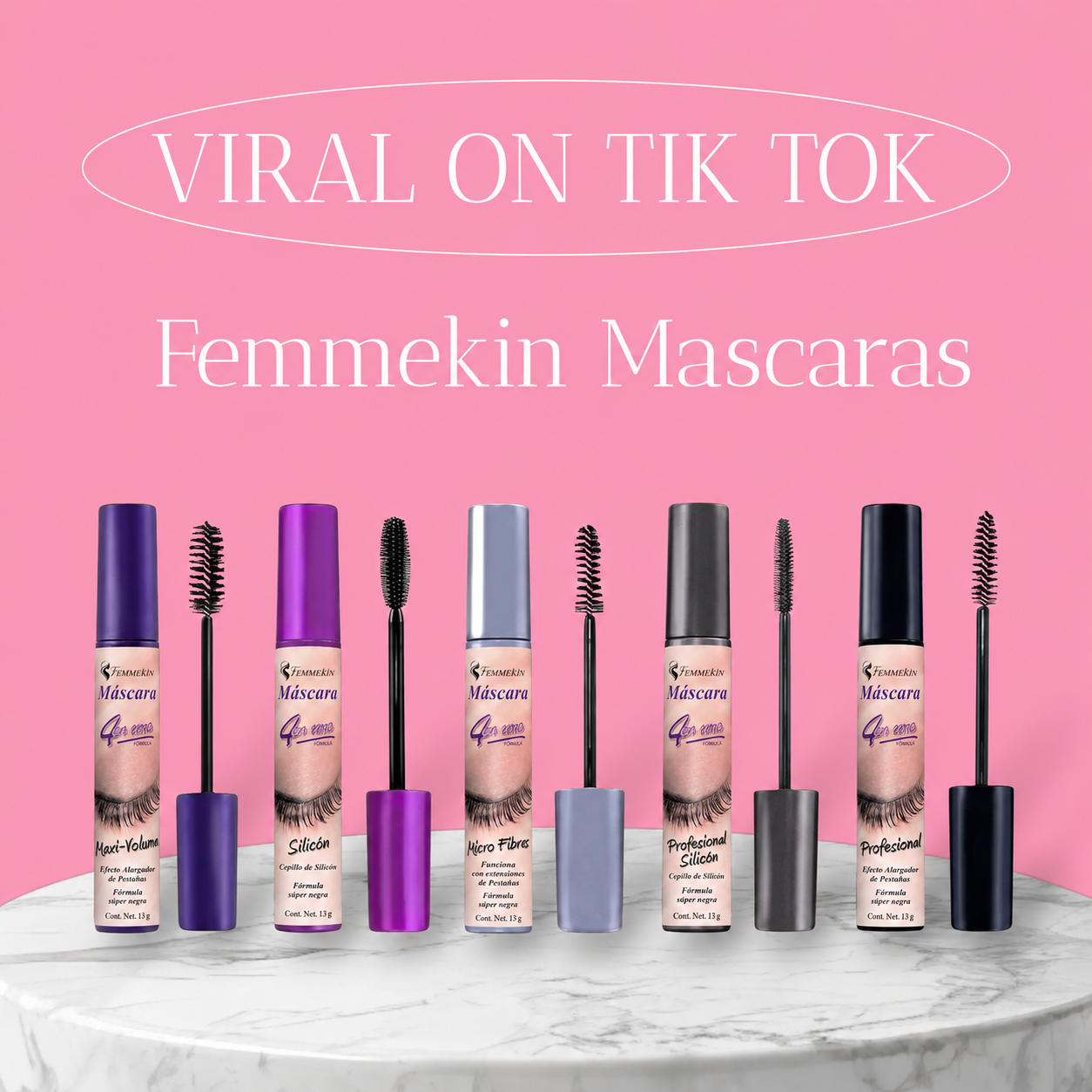 Femmekin Mascara Set of 3 Piece Bundle Set