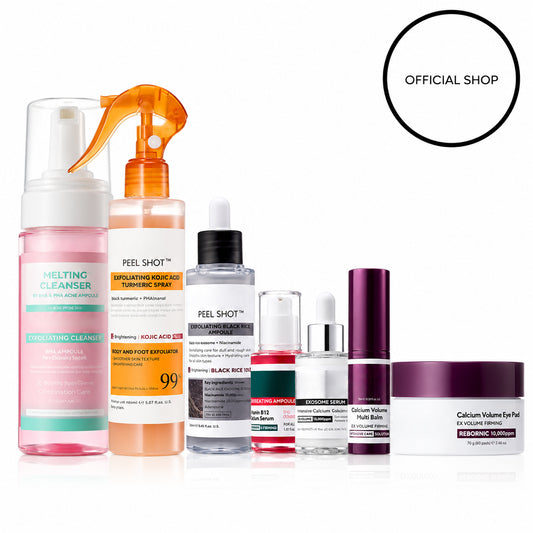 Korean Glow Dark Spot Correcting and Peeling Care Set