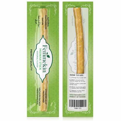 Sewak Miswak Natural Toothbrush Stick Oral Care - BOGO