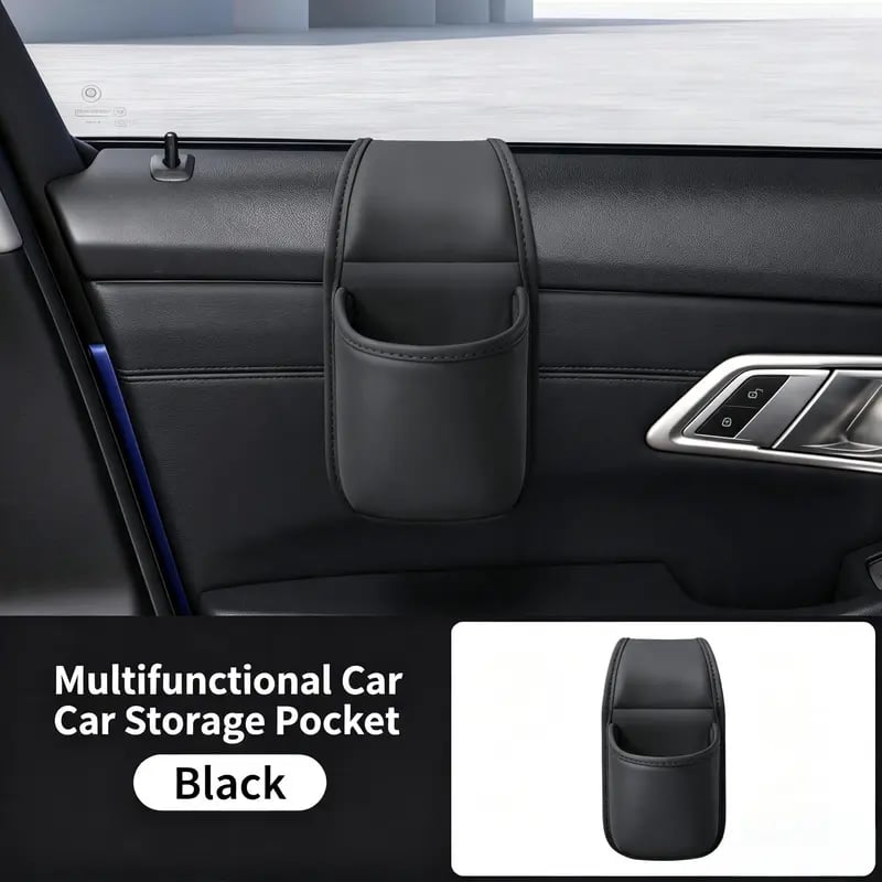 📱 TRENDING NOW | Car Phone Storage Pocket – Slim Adhesive Organizer for Phones, Keys, Cards, Tickets & Sunglasses