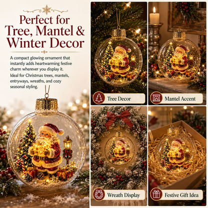 🎄Glowing Christmas Diorama Ornament