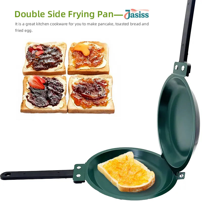 Double Sided Non Stick Frying Pan Skillet