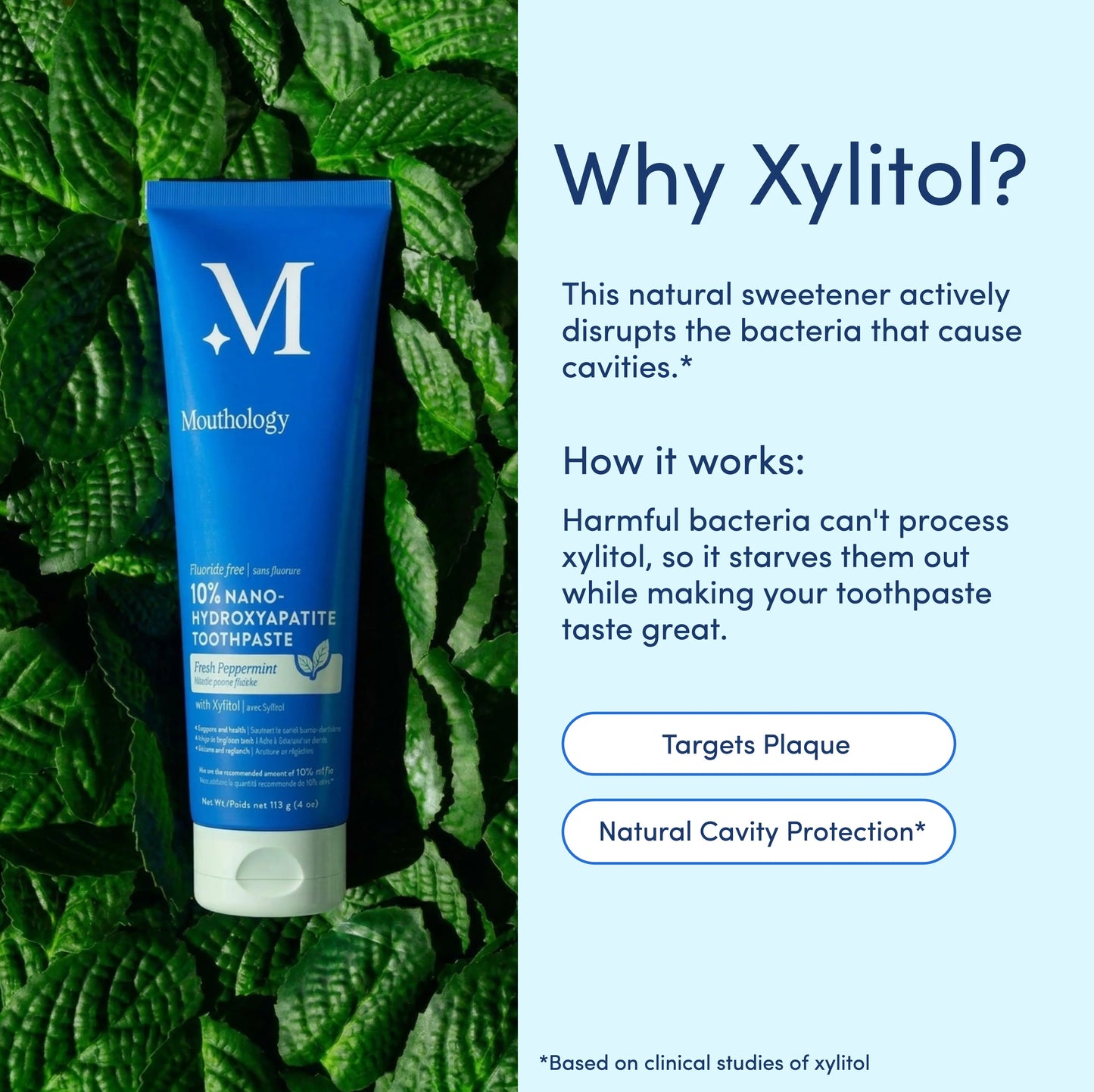 Mouthology 10% Nano Hydroxyapatite Toothpaste - Whitening & Repair