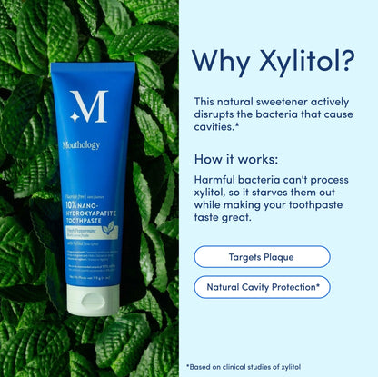 Mouthology 10% Nano Hydroxyapatite Toothpaste - Whitening & Repair