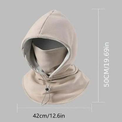 Fleece Double Layer Integrated Hat