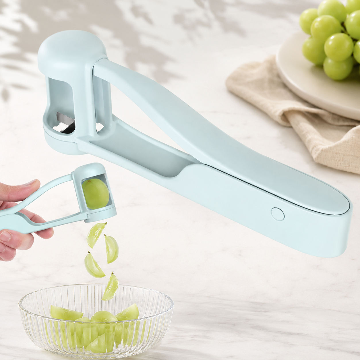 Grape Cutter for Toddlers - Safe & Easy Slicer