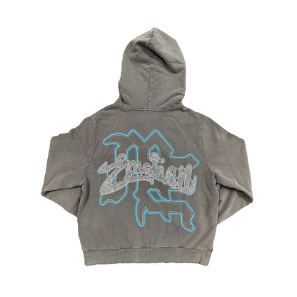 Femmekin Vintage Wash Statement Zip Hoodie