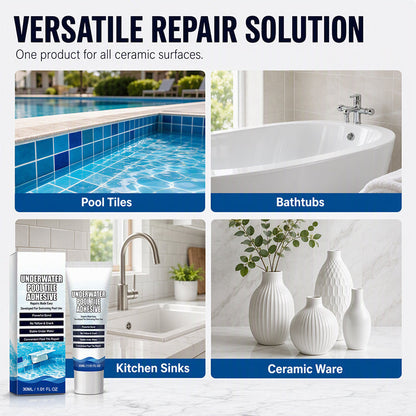 🥳2026 HOT SALE🥳💞50K+ SOLD!💦High Strength Underwater Pool Tile Adhesive🛠️