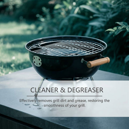 Heavy Duty BBQ Grill Cleaner Degreaser Spray for Grease and Smoky Stain Removal