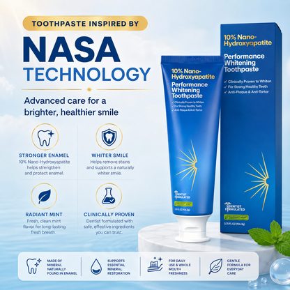 Nano Hydroxyapatite Whitening Toothpaste