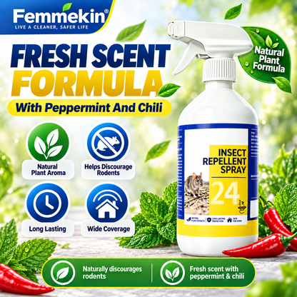 🐀All-Purpose Rodent Repellent Spray – Non-Toxic Safe Indoor Mouse Deterrent✨