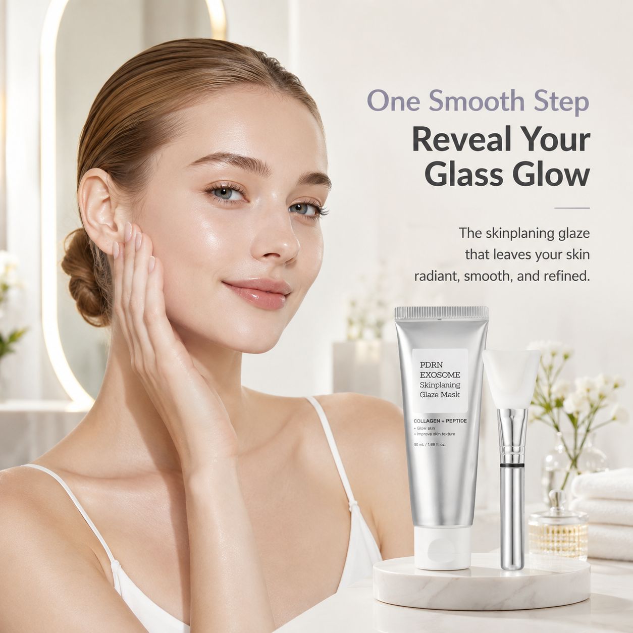 PDRN Exosome Collagen Repair Glaze Mask