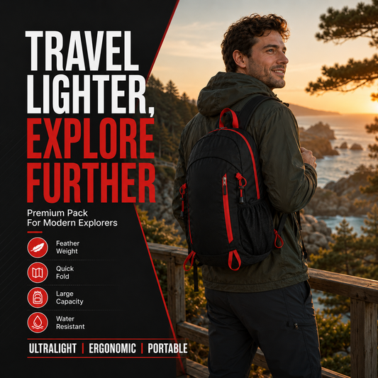 Lightweight Foldable Waterproof Hiking Backpack