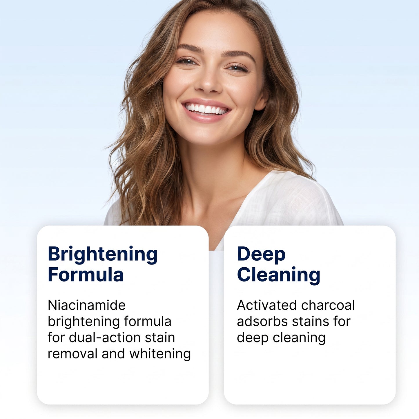 Femmekin Niacinamide Foaming Whitening Toothpaste 8X - Fresh Breath & Stain Removal
