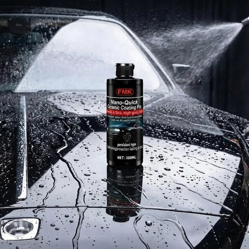 Nano-Quick Ceramic Coating for Cars - Dust-Proof & Glossy