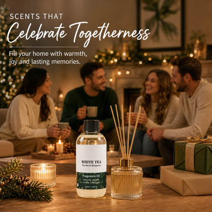 Luxury Hotel-Inspired Diffuser Oil with White Tea, Neroli and Bergamot