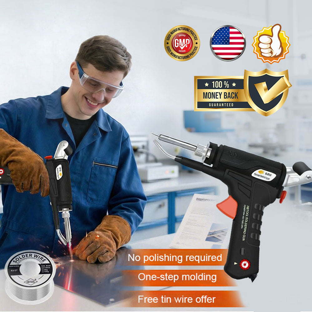 Hyper-Ray™ | Ultra-Fast Handheld Auto-Feed Soldering Gun