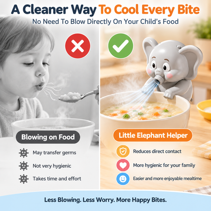🍲🌬️ Hands-Free Food Cooling Fan – Cool Hot Meals Faster Without Blowing ❄️✨