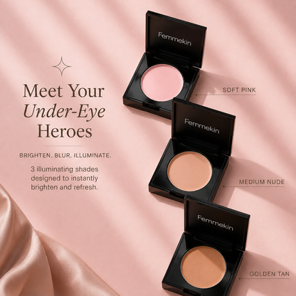 Femmekin Under Eye Brightener Caffeine Peptides